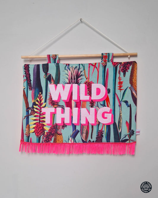 Wild Thing Wall Hanging