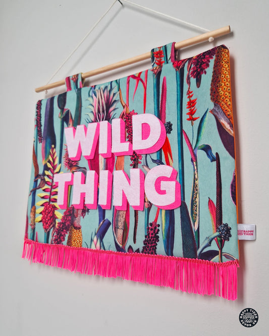 Wild Thing Wall Hanging